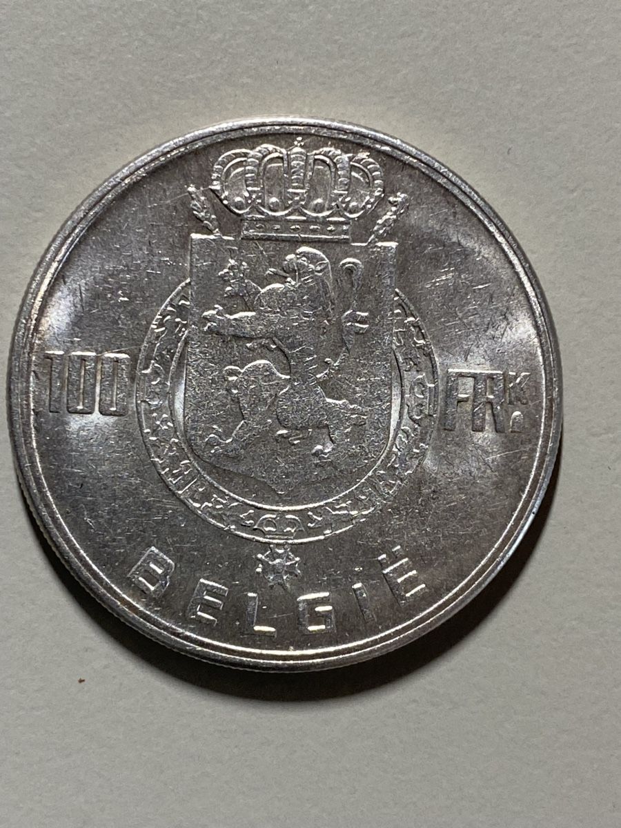 Tutti le monete: Belgique - 100 francs - 1949 AG  – Usato da Payerne venduto da Mike1682