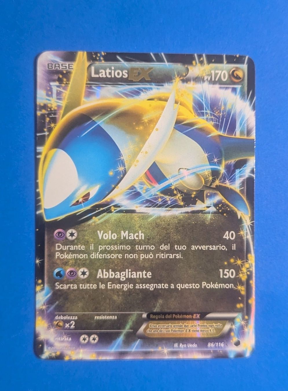 Pokémon Carte collezionabili: Latios EX 86/116 IT – Usato da Zürich venduto da printz7