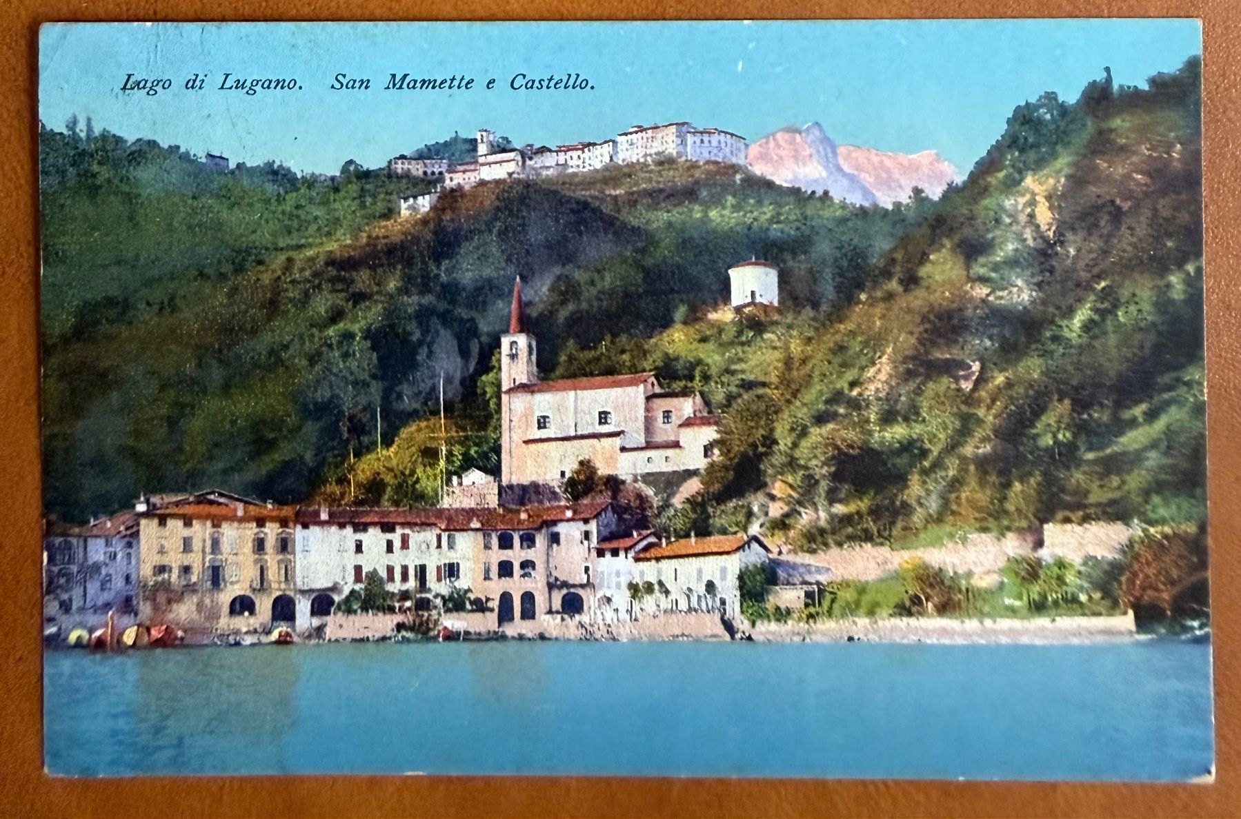Cartoline postali: San Mamette & Castello 1913 – Usato da Lutry venduto da Ediego