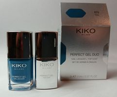KIKO Milano Perfect Gel Duo Nagellack, Farbe 679 Teal neu!