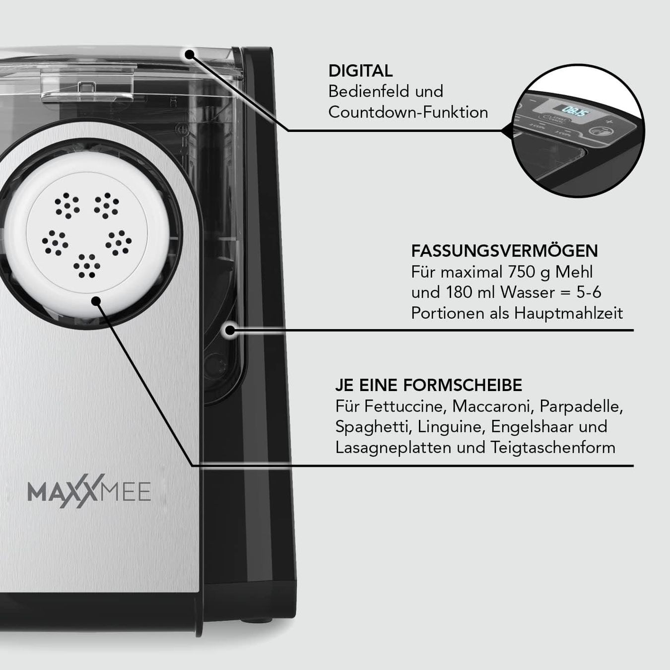 Elettrodomestici da cucina: Pasta Maker von Maxxmee ohne OVP – Nuovo (secondo la descrizione) da Lyss venduto da Leonsevy30 4