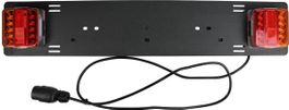 LED Anhänger Lichterleiste mobil  Breite 75cm/ 7oder13-polig