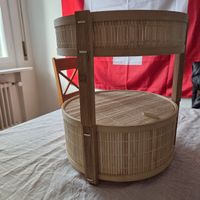 Ikea Kanelmott Bambus Obstkorb, neuwertig & Top!