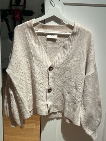 Cream Strickjacke, Beige, Grösse 36