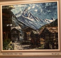paysage du Val d'Hérens par H. Moreillon