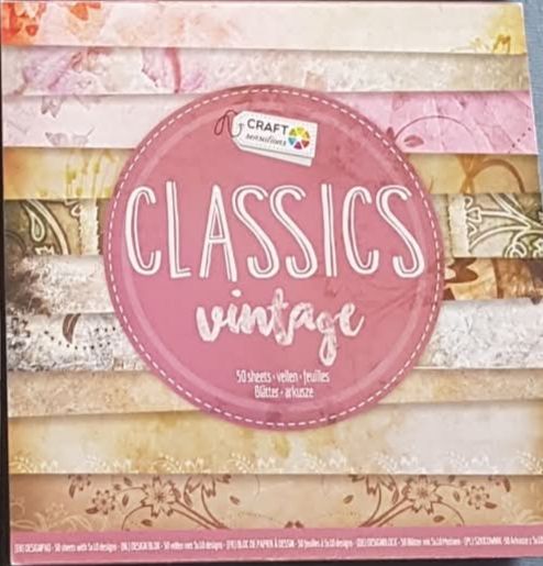 Papier: Craft Sensations Papier Classics Vintage, 50 Blatt – Neuf (Voir description) à Würenlingen par Striga