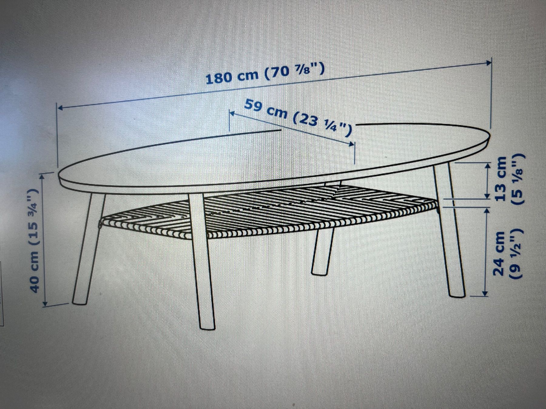 Ikea Tavoli: IKEA Couchtisch Stockholm – Usato da Schneisingen venduto da Susanna71 2