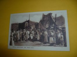 RARITÄT AK ITALIEN KOLONIE AFRICA ORIENTALE BAZAR ARABO