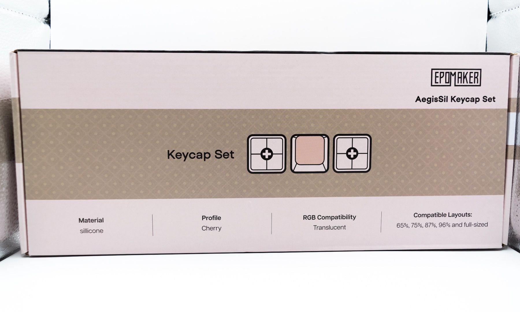 Tastiere: EPOMAKER AegisSil 113 Silicone Keycaps Cherry Profile Pink – Nuovo e nell'imballaggio originale da Belmont-Lausanne venduto da HausPopCharm 4
