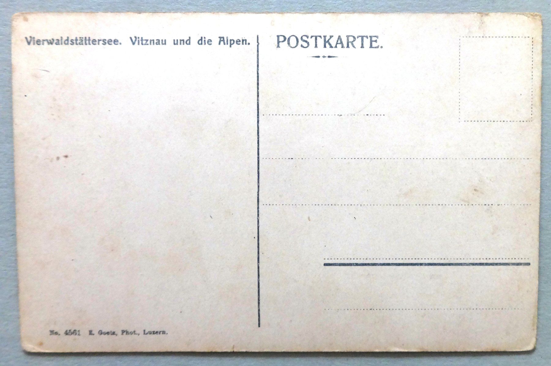 Cartoline postali: Vierwaldstättersee, Vitznau – Usato da Fétigny venduto da Billy2miny 1