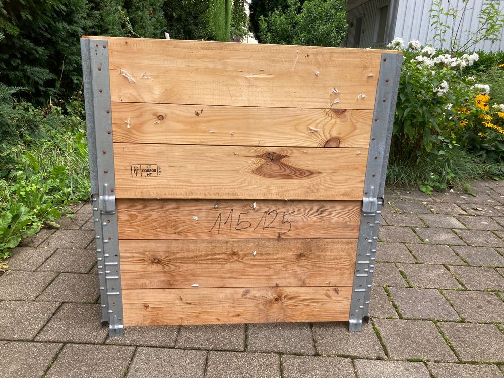 Palettenrahmen aus Holz für Hochbeete (2/2) Kaufen auf Ricardo