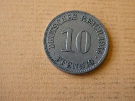 Dt. Reich 1914 A, 10 Pfennig