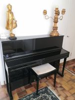 🤩SCHIMMEL PIANO HOCHGLANZ-SCHWARZ MIT HOCKER
