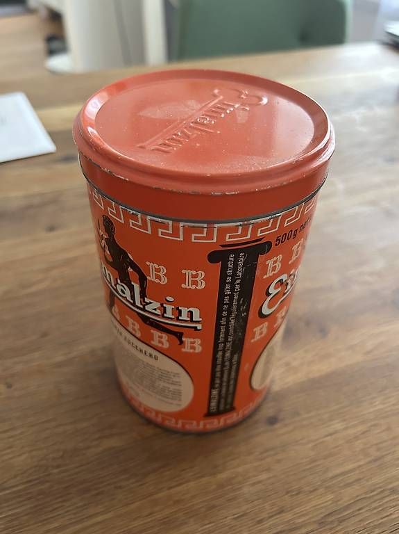 Sonstiges Geschirr: Blechdose Eimalzin Büchse – Gebraucht aus Wettingen von GMB1 3