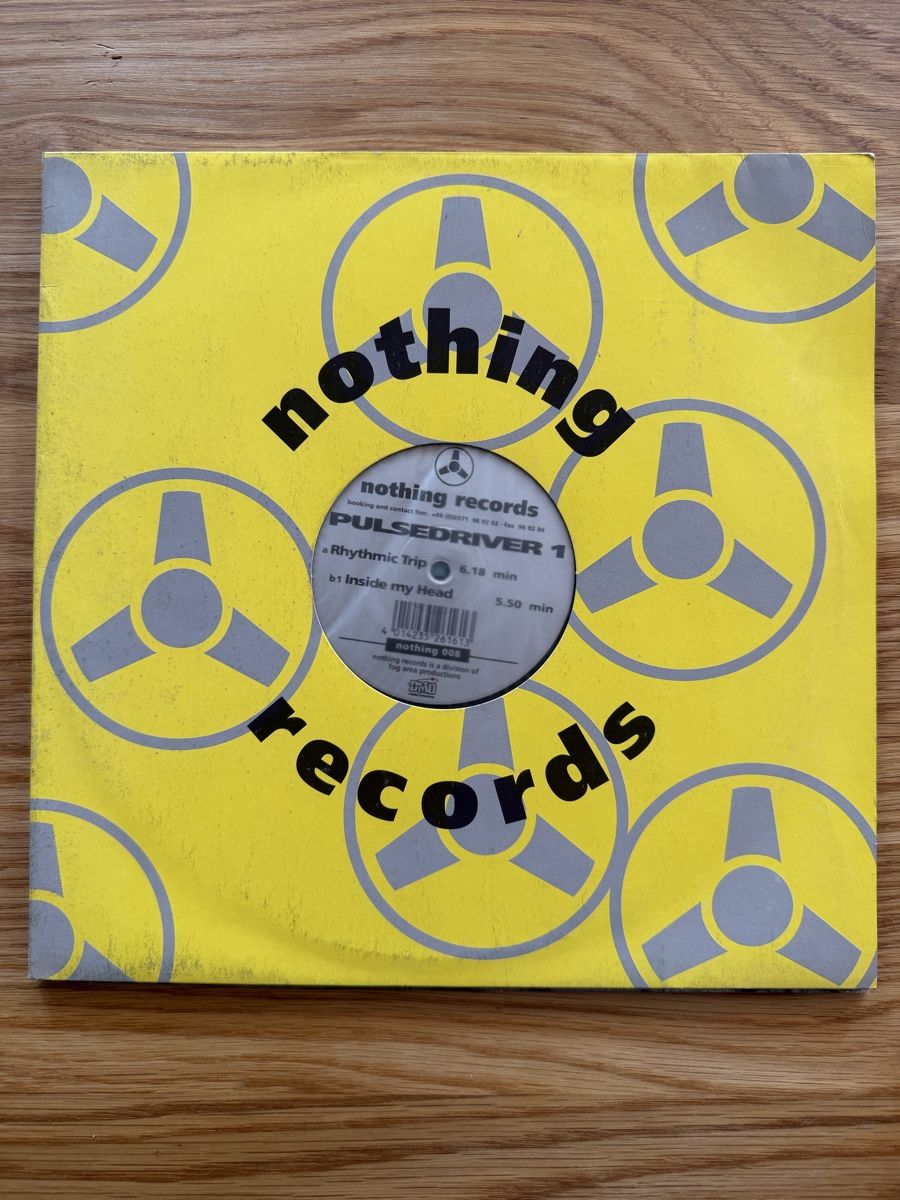 Dischi in vinile: Pulsedriver 1 - Rhythmic Trip / Inside My Head (Hardtrance) – Usato da Grafstal venduto da cacau25 1
