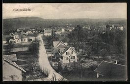 Fahrwangen, Strassenpartie mit Bürgerh