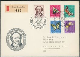 1954 - Pro Juventute - Ersttagsbrief FDC ET - Abart