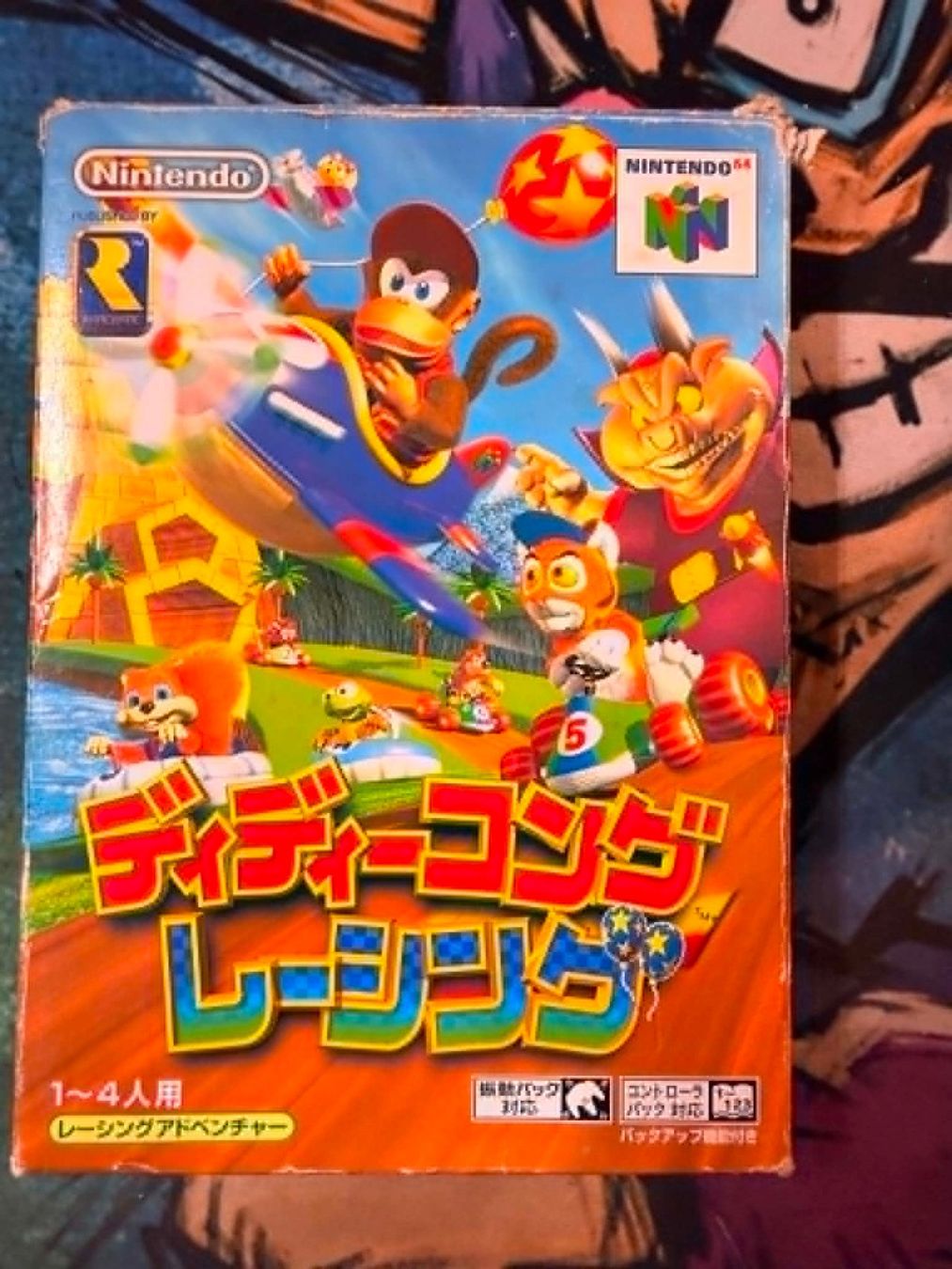 Nintendo Giochi: Diddy Kong Racing Nintendo 64 Jap – Usato da Giubiasco venduto da Ticinerd
