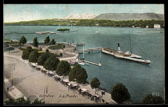 Cartes postales: AK Genève, La Rade – D'occasion à Berlin par bartko-reher