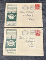 Lot 2x 1914 Ausstellungsbrief Bern