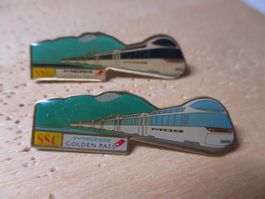 SSG Mob Golden Pass Lok Lokomotive Lot Pin