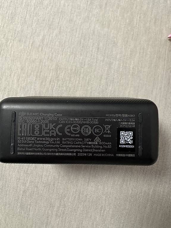 Mikrofone: DJI Mic Wireless Microphone System mit ASB01 Charging Case  – Gebraucht aus Reinach BL von j_7fjs 3