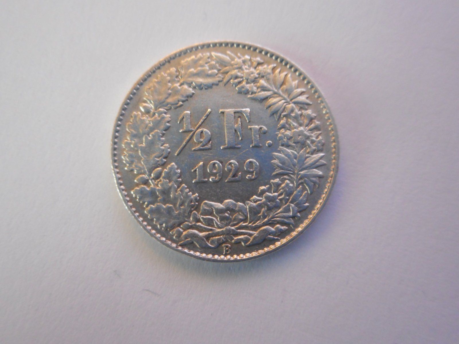 Tutti le monete: 50 Rp. 1929 silber  vorz+ – Usato da Kriegstetten venduto da pizlad2010