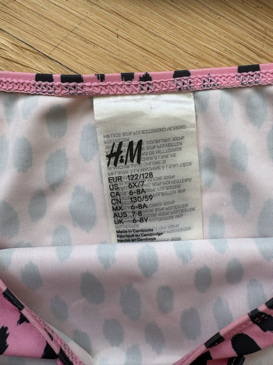 Costumi da bagno & Bikini: Badeanzug Set & Rashguard Pink Grösse 128 – Usato da Zürich venduto da ivanab02 2