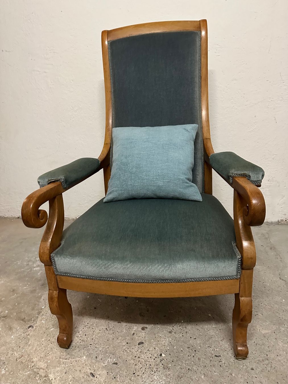 Poltrone: Antiker Sessel Directoire – Usato da Wildegg venduto da conaisseur 4