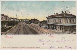 Bahnhof Thalwil, Ambulant und Balkenstempel