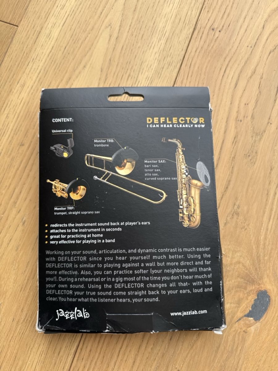 Strumenti musicali: Jazzlab - Dämpfer, Deflektor – Nuovo (secondo la descrizione) da Reinach AG venduto da dia_85cv 1