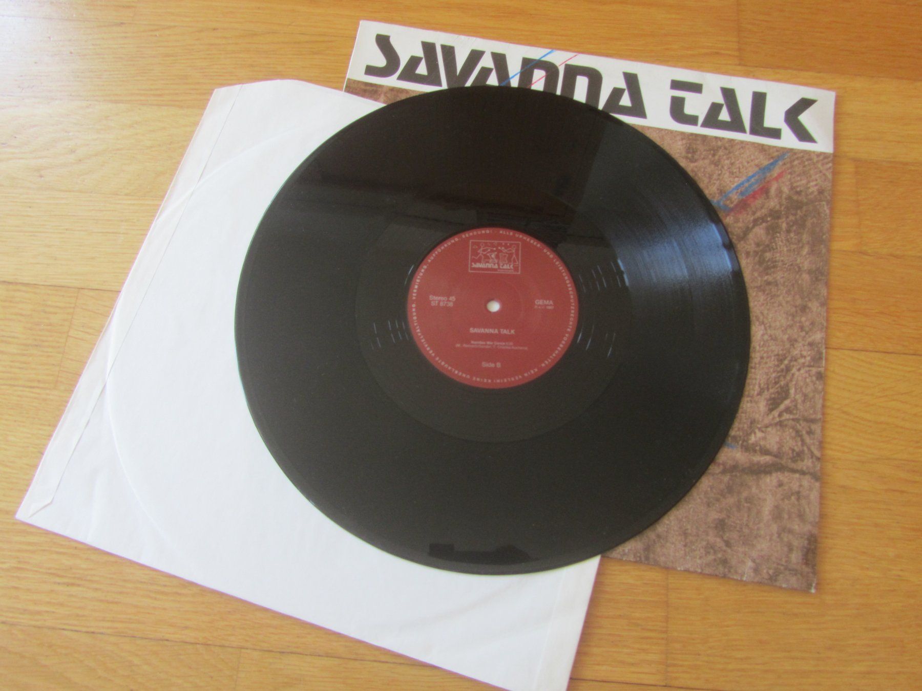 Dischi in vinile: Savanna Talk  Vinyl 12" – Usato da Seengen venduto da mikelele 2