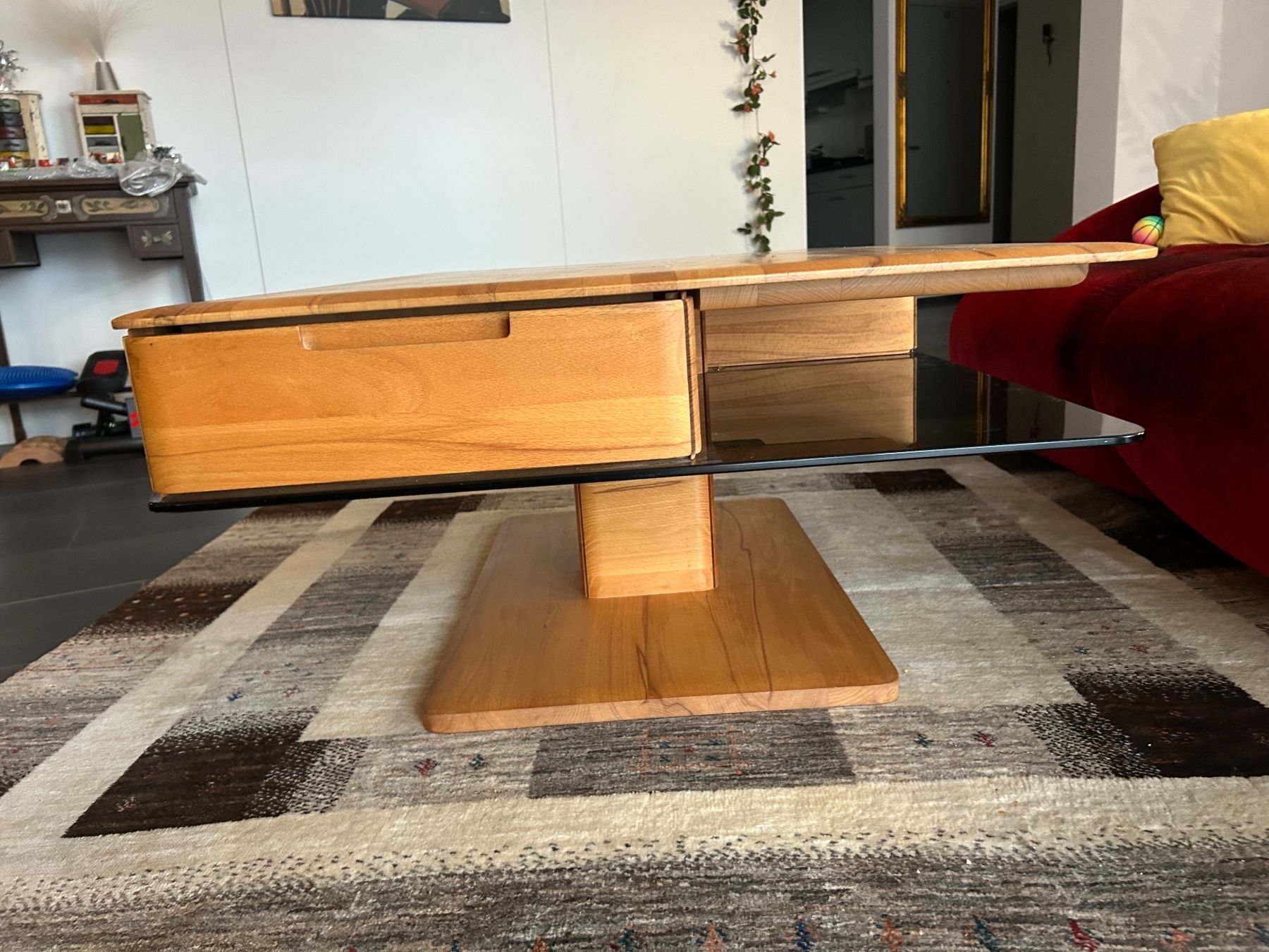 Tavoli: Salontisch Buche massiv-geölt – Usato da Rümikon AG venduto da Gebirge-5303 1