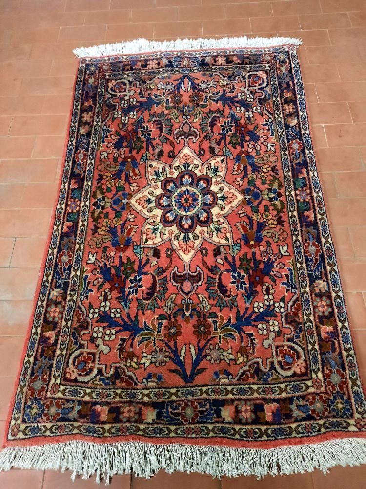 Tappeti: Bakthiar Orientteppich handgeknüpft 60 x 93 cm – Usato da Eschenbach venduto da Alicekunst 5