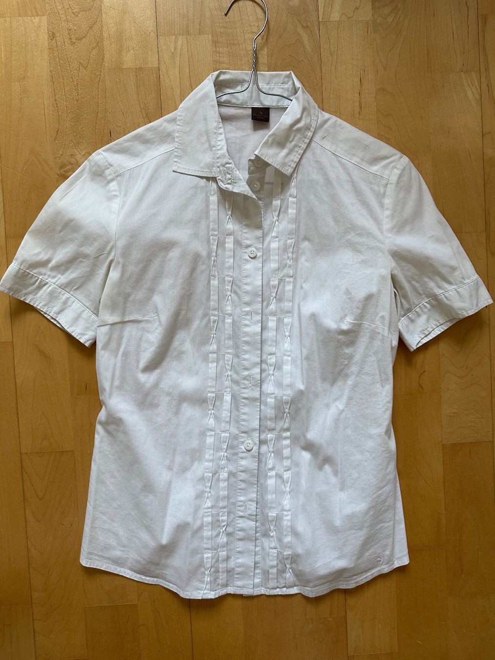 S.Oliver Camicette: Bluse Damen Kurzarm S.Oliver 34 weiss – Usato da Rothenburg venduto da wer_g9fd 1