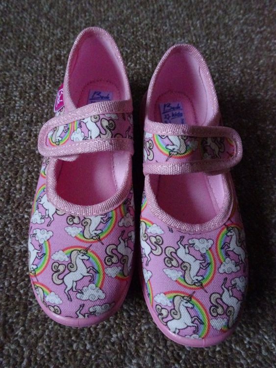 Bébé Fille Beck Einhorn Chaussons Chaussons Fille 33