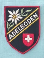 Vintage Badge Wappen ADELBODEN ST. GALLER STICKEREI