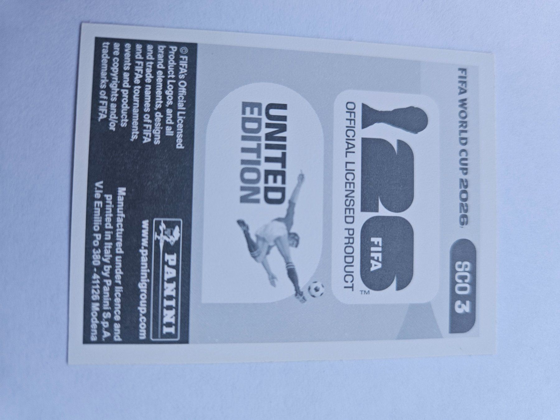 Panini Cartes à collectionner: SCO 3 – D'occasion à Würenlingen par Dinli 1