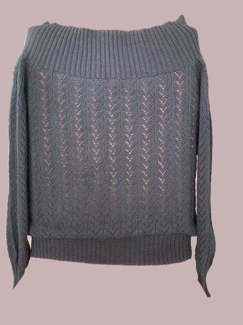 Pullover & Sweatshirts: Handgestrickter Pullover mit Lochmuster – Gebraucht aus Luzern von Poppili 1