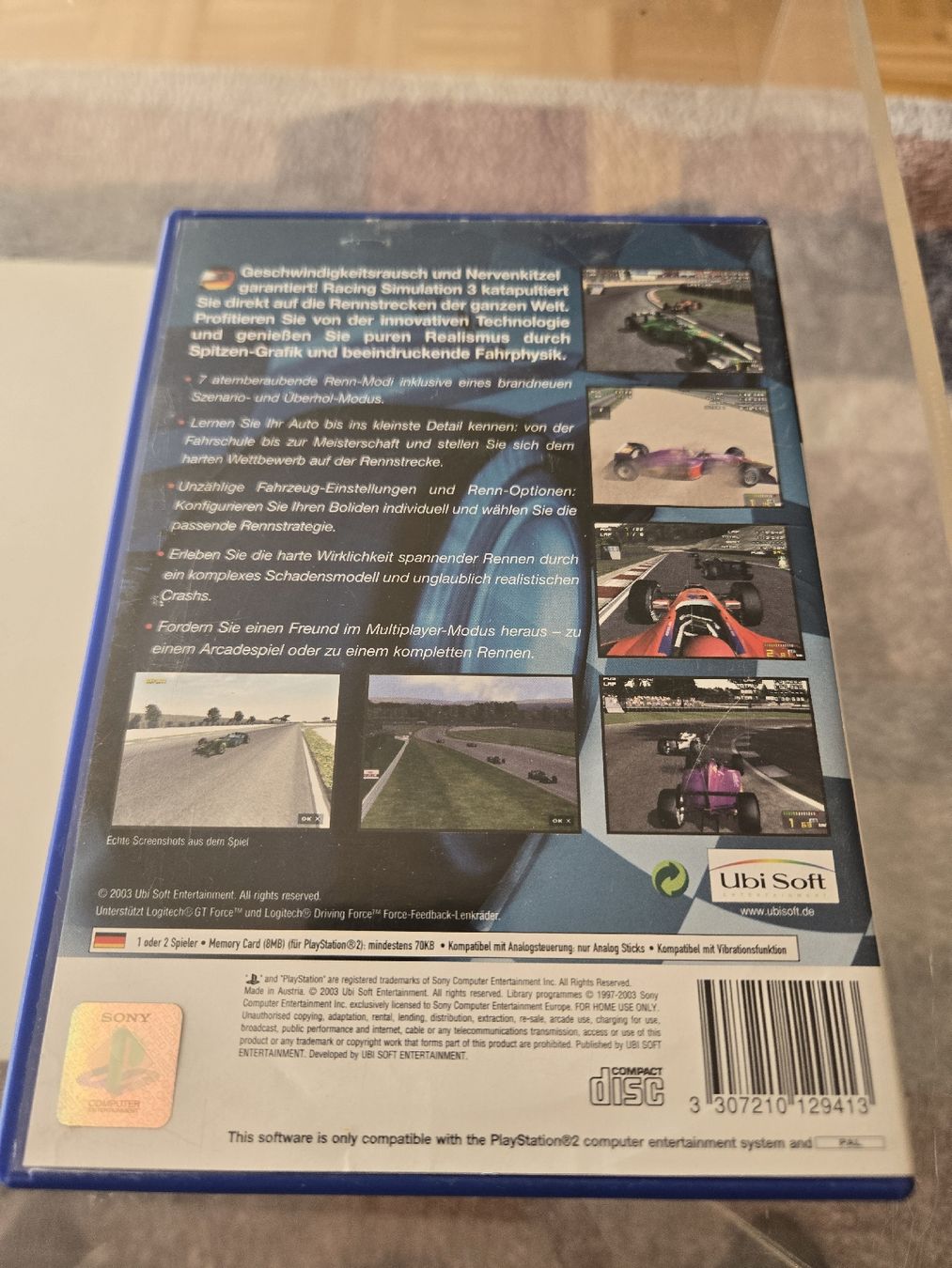 Spiele: Racing Simulator 3 PS2 – Gebraucht aus Bussigny von Kfdlt 1
