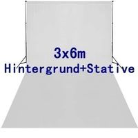 Foto Studio Stative + Hintergrund 2.8m
