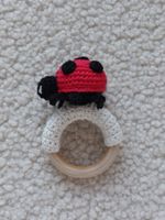 Baby Greifling Marienkäfer mit Rassel