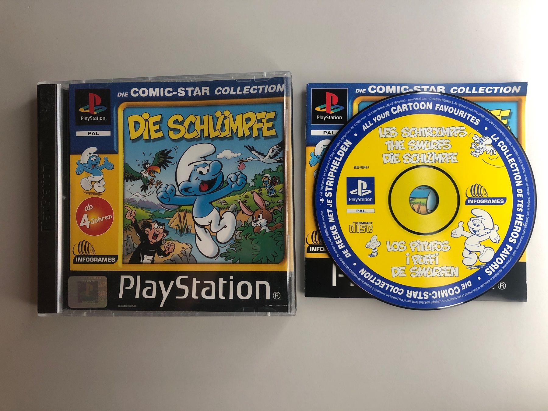 Sony Spiele: Die Schlümpfe - PS1 – Gebraucht aus St.gallen von taduz