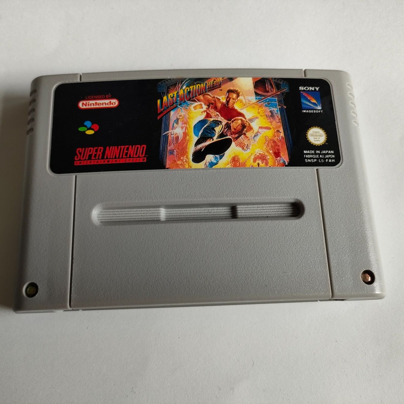 Nintendo Spiele: Last Action Hero - SNES – Gebraucht aus Zürich von Mephisto87