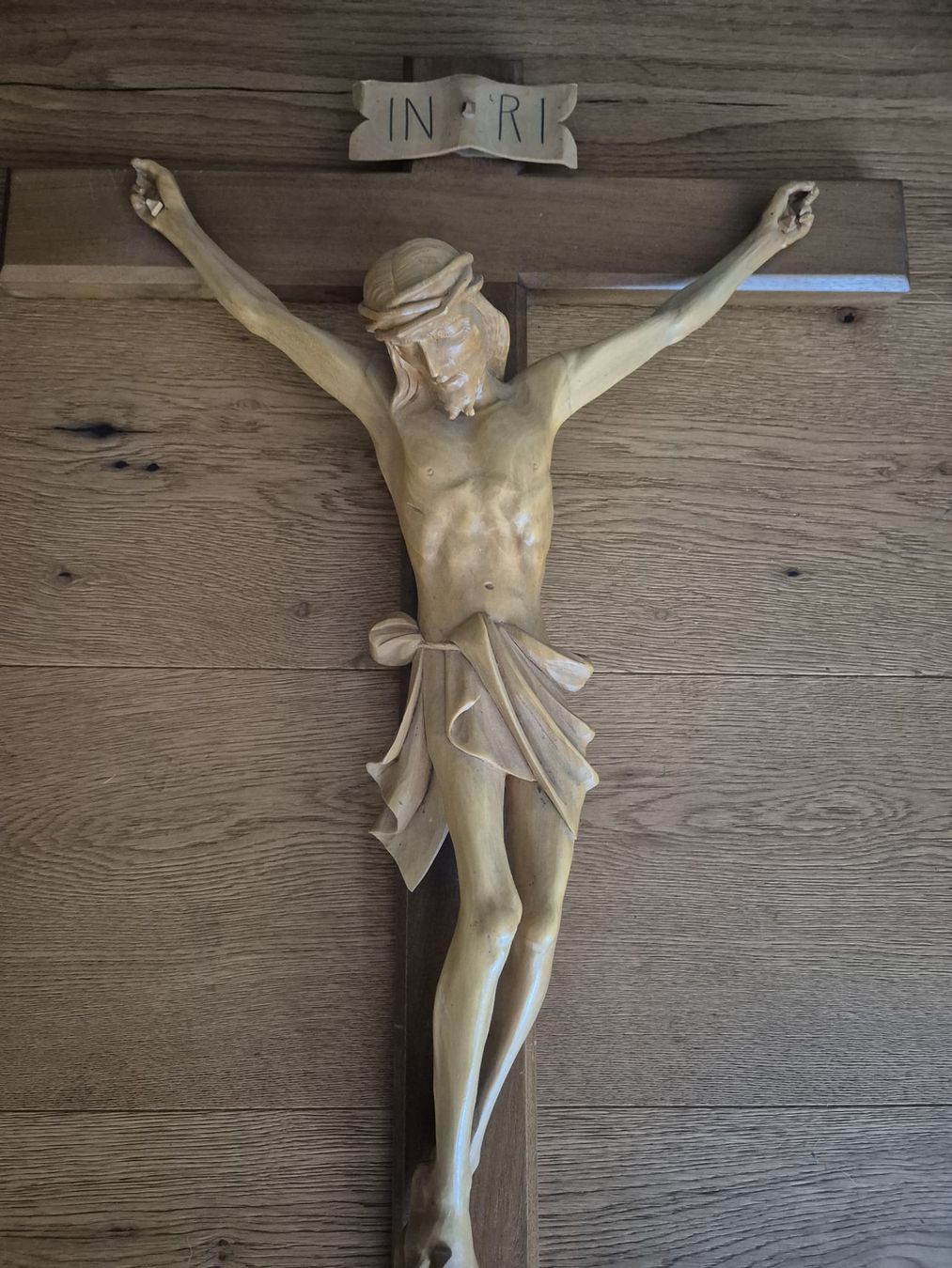 Statuette: Kruzifix Holz Jesus Christus Figur  – Usato da Frauenfeld venduto da Redlady2088 1