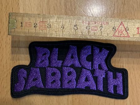 Black Sabbath Patch Sticker Aufnäher Metal Rock Band