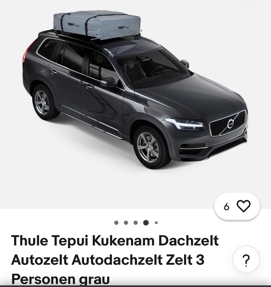 Thule Tende : Thule Tepui Kukenam Autodachzelt – Usato da Auw venduto da Enniroc 3