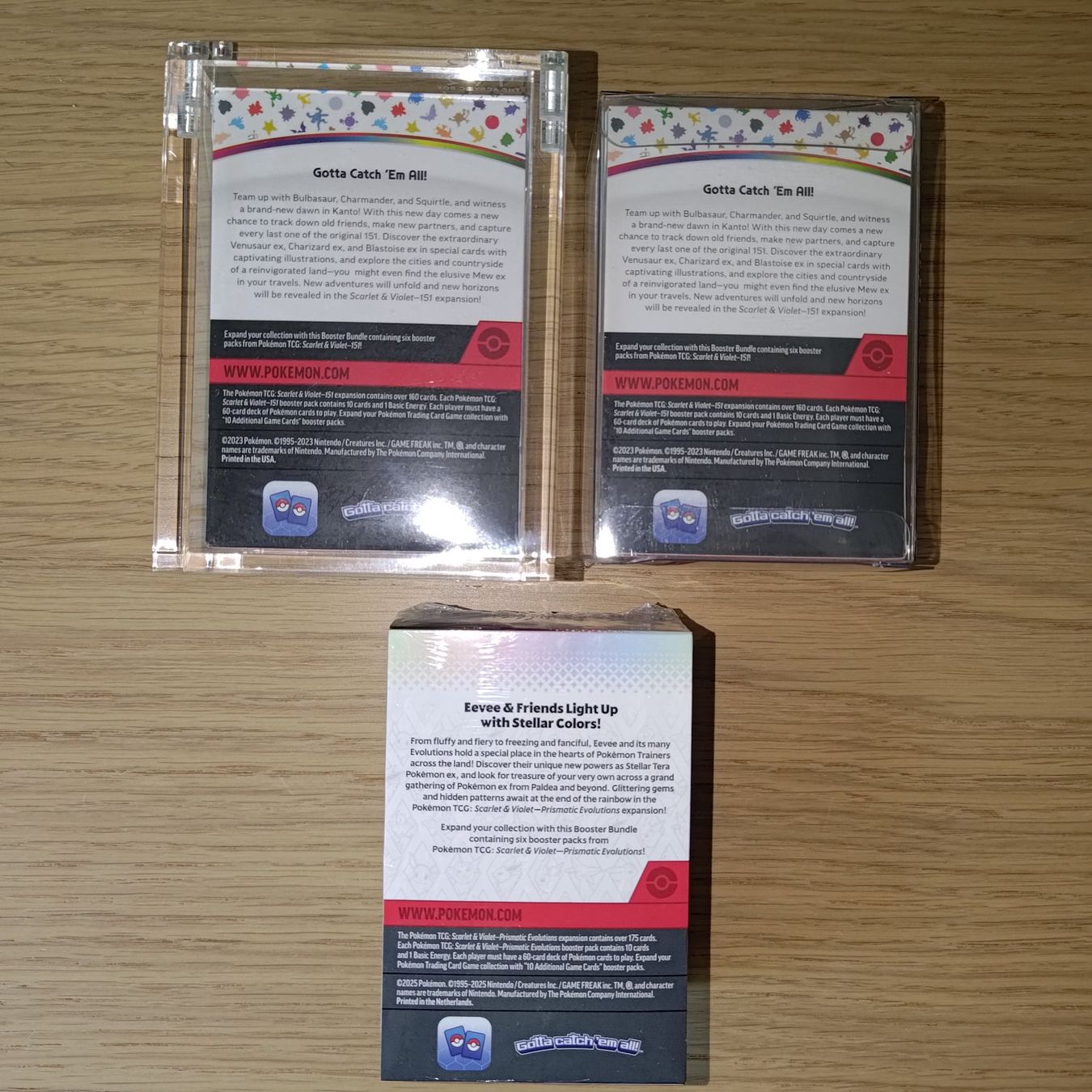 Pokémon Carte collezionabili: 🇺🇲 Prismatic Evolution & 151 Bundle inkl. UV Acryl – Nuovo (secondo la descrizione) da Basel venduto da KilluahZ 1