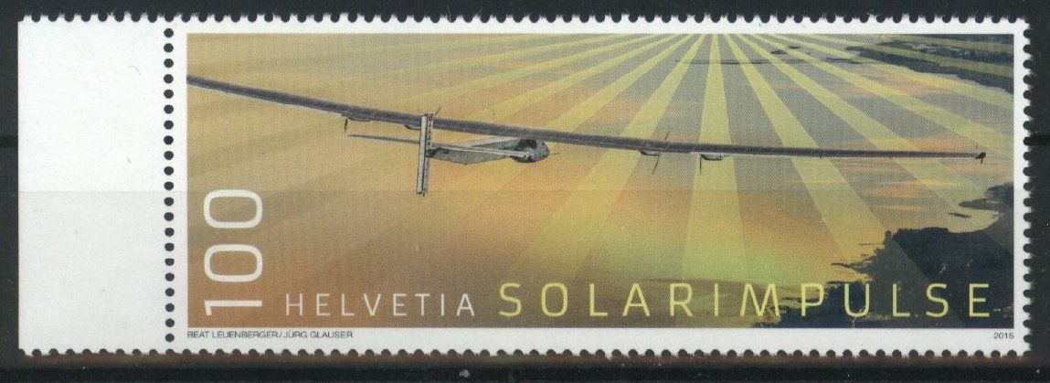 Tutti i francobolli: 2016, Sondermarken Solar Impulse ** (1) – Nuovo (secondo la descrizione) da Willisau venduto da Vollstempel