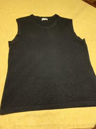 Gerry Weber Top di Lana nera con perline👌tgM/LIT